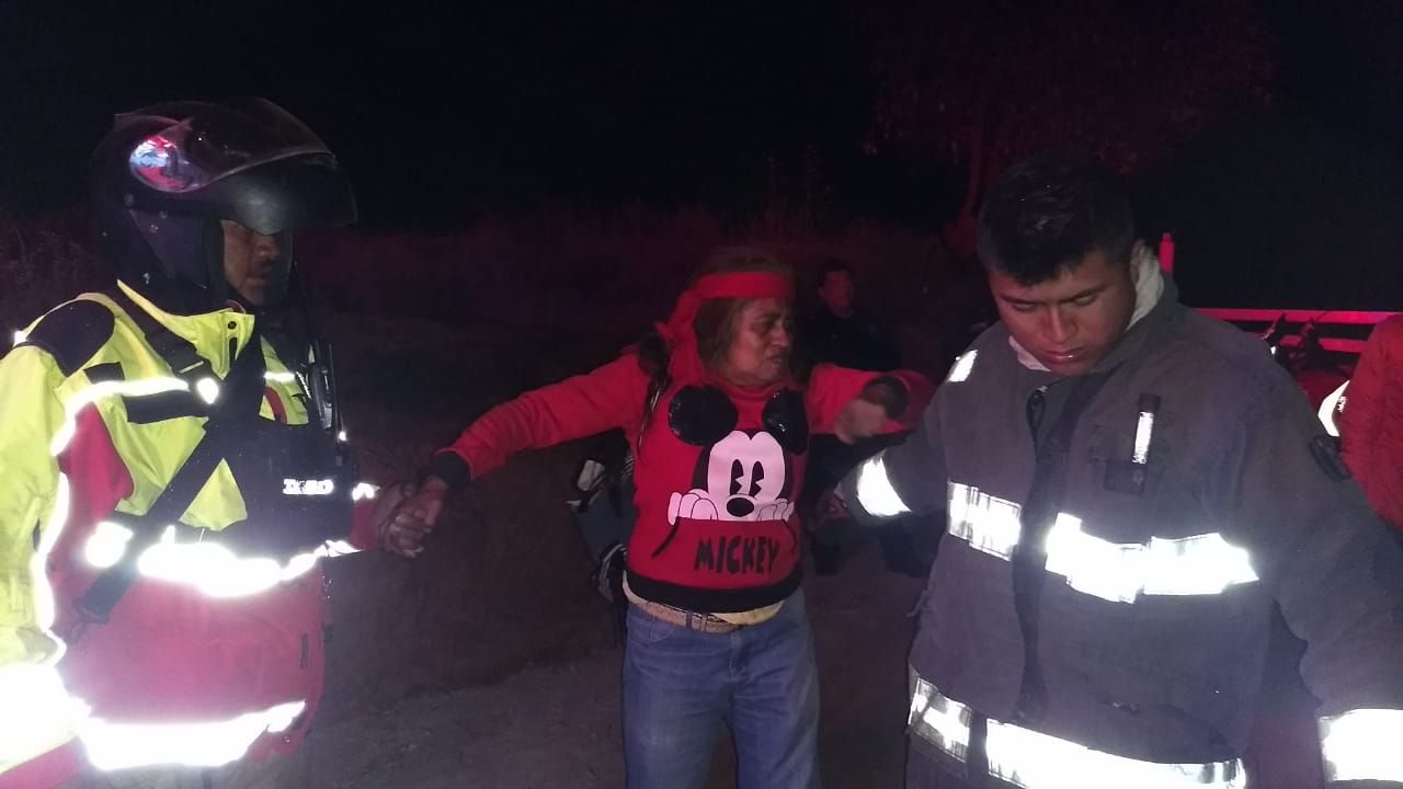 Rescatan a mujer extraviada en el monte Tláloc,Texoco 