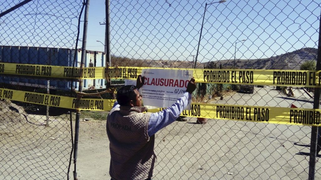 La PROPAEM clausura el tiradero Puerto de Chivos en Atizapán de Zaragoza