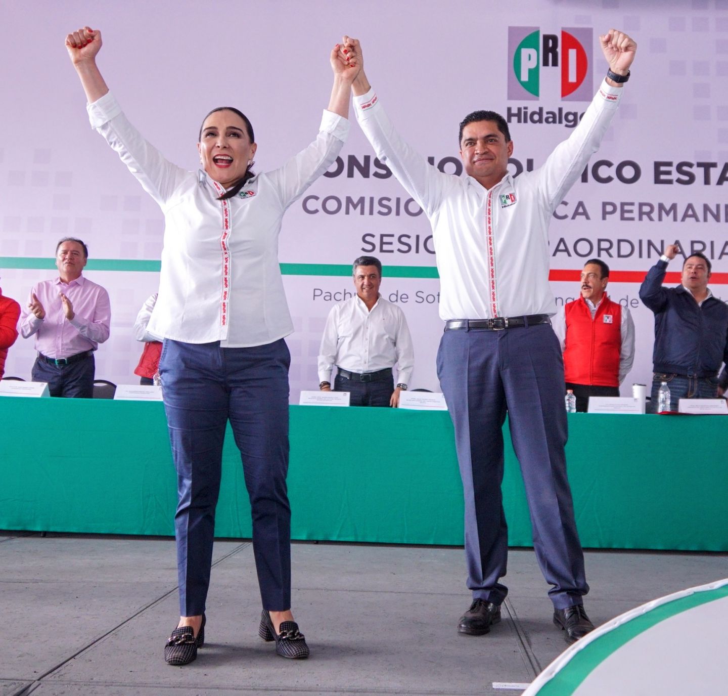 Erika Rodríguez Hernández y Julio Valera Piedras, guiarán el destino del PRI en Hidalgo
