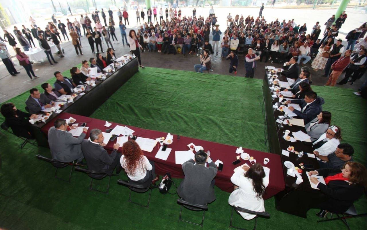 Celebran cabildo abierto en Ecatepec para escuchar propuestas ciudadanas contra la violencia hacia las mujeres