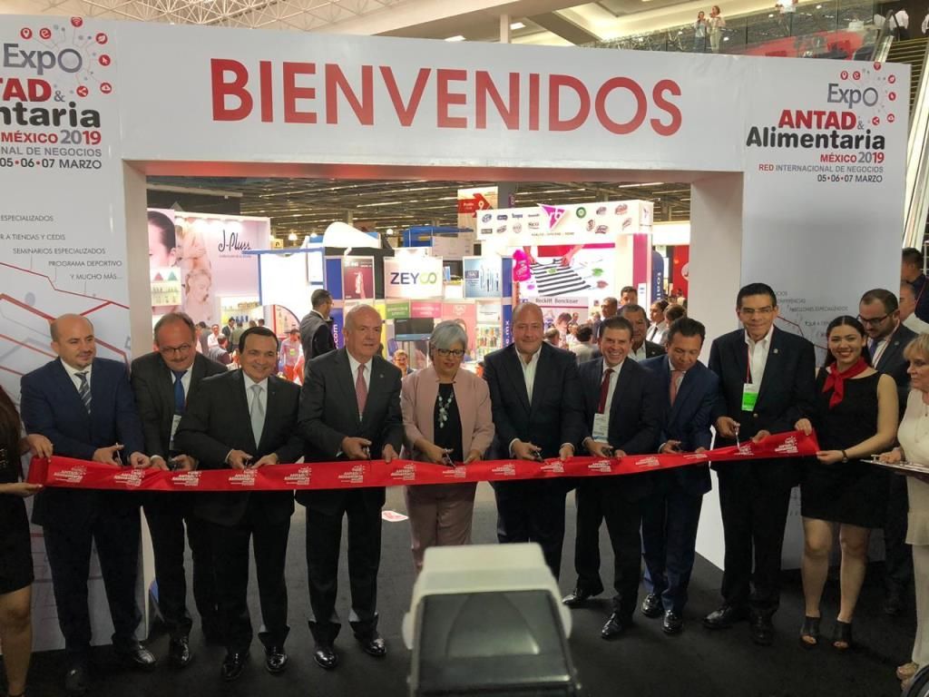 Participan 60 micro y medianas empresas mexiquenses en la Expo-Antad y Alimentaria México 2019