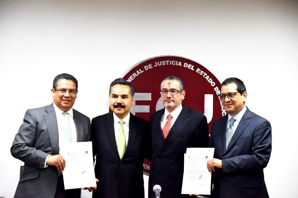 Firman Contraloría y Fiscalía del Edoméx convenio de colaboración en materia de transparencia y anticorrupción
