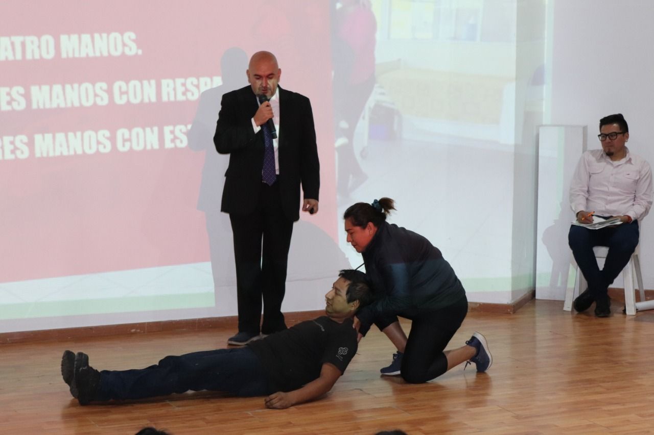 En Naucalpan organizan un curso intensivo de Primeros Auxilios.