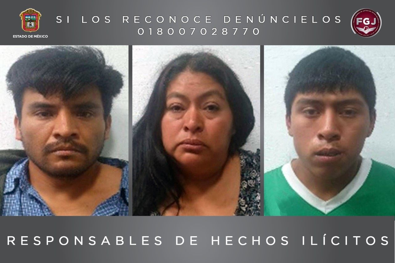 Condenan a 120 y  140 años de cárcel a tres secuestradores en Texcoco