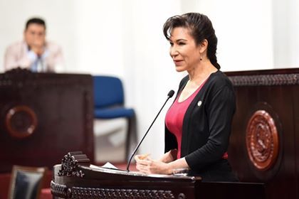 Presenta María Luisa Pérez Perusquía iniciativa para modificar el Código Penal y el Código de Procedimientos Penales de Hidalgo