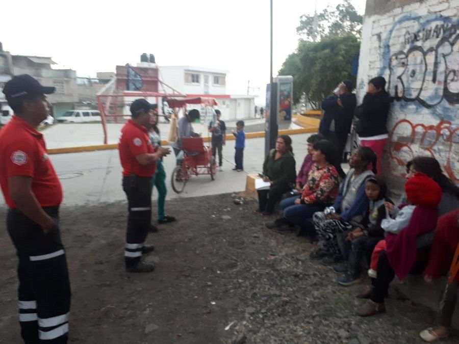 En talleres de primeros auxilios también se invita a la marcha de 50 mil en Toluca