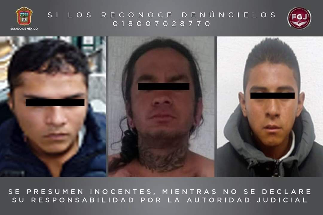 Procesan a tres por homicidio en Ixtapaluca y Chalco 