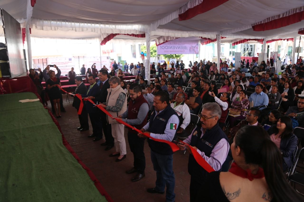 Se realizó la primera ’Feria del empleo Chicoloapan 2019’
