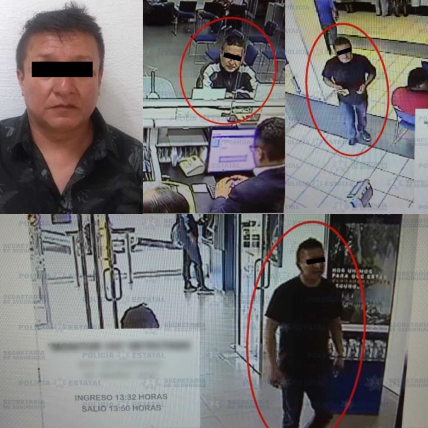 Cae en Chalco presunto asaltante de cuentahabientes; operaba en Texcoco, Ecatepec y Neza 