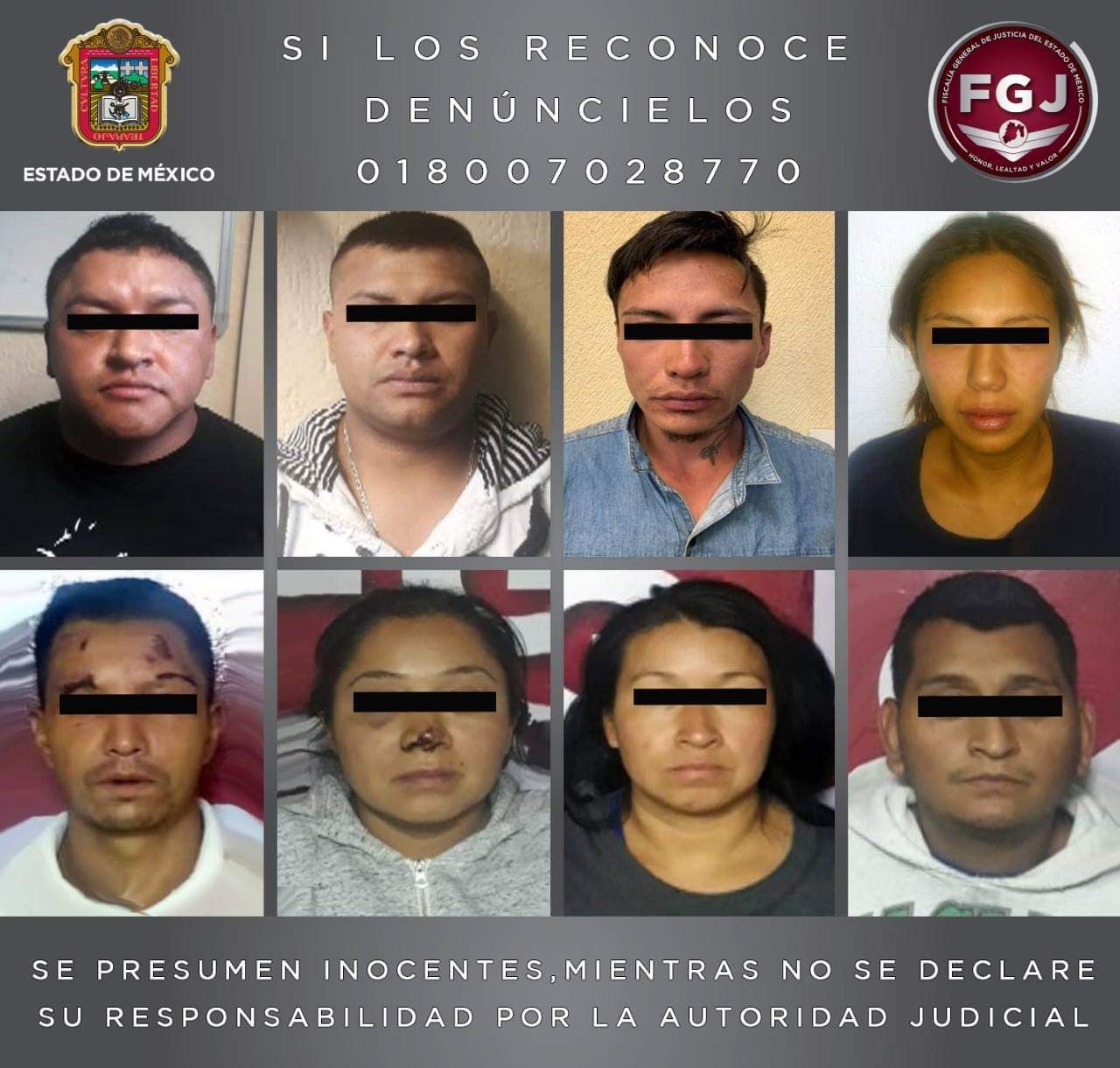 Procesan a ocho por homicidio en Atenco y Neza