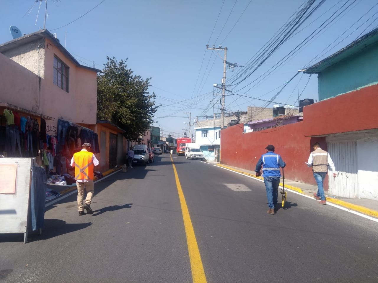 Rehabilitan calles en Nicolás Romero.