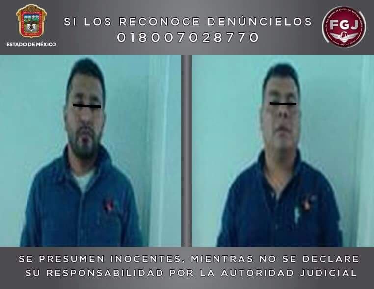 Detienen a dos por extorsión en Edomex; dicen pertenecer a organización de Jalisco