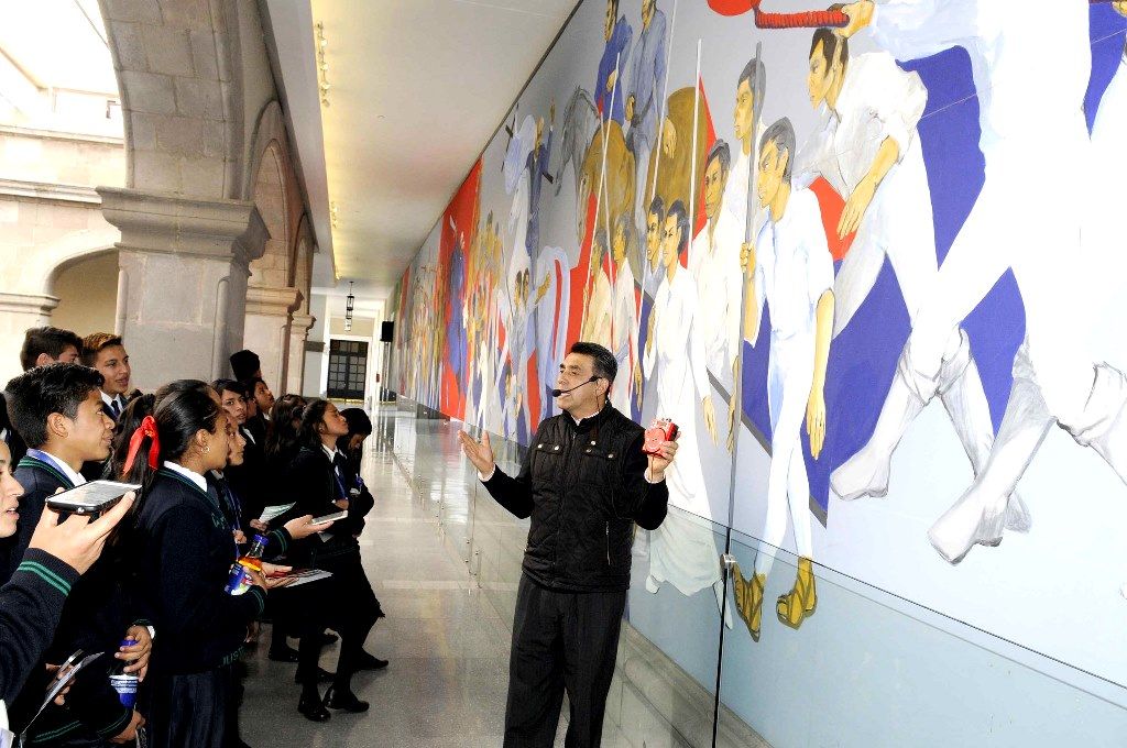 Las paredes de Palacio de Gobierno son testigos de la historia e identidad de los mexiquenses