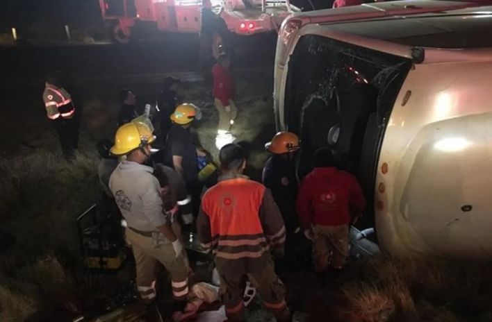 Grave accidente deja a 11 muertos en la carretera Zacatecas-Río Grande