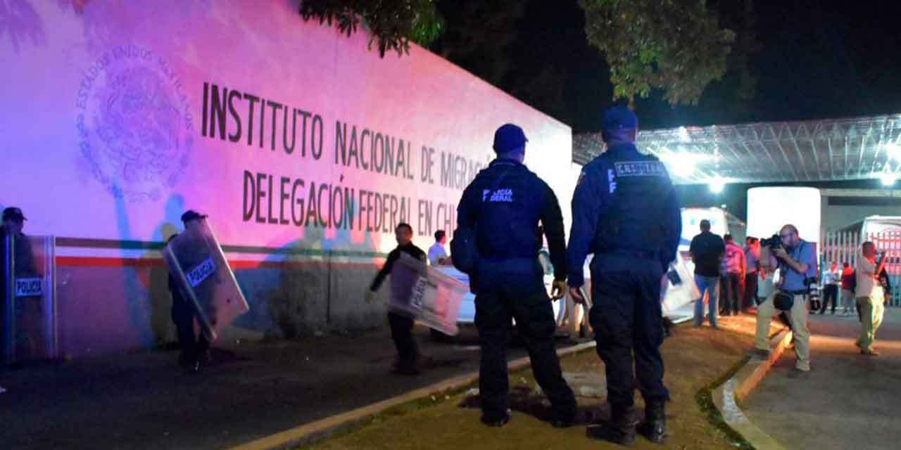 Se reporta una nueva fugan de  migrantes de las instalaciones del INM en Chiapas
