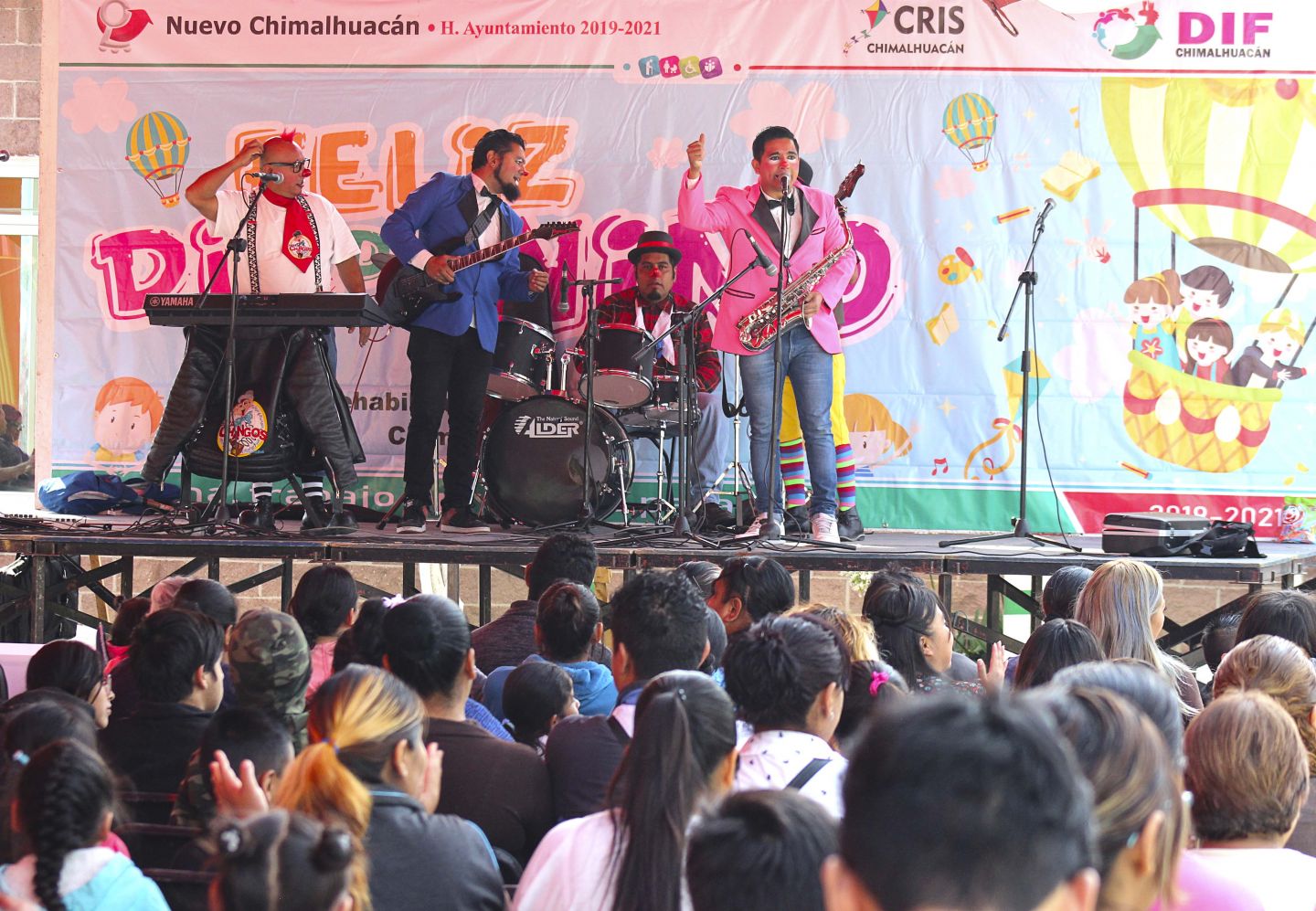 CRIS Chimalhuacán festeja Día del Niño