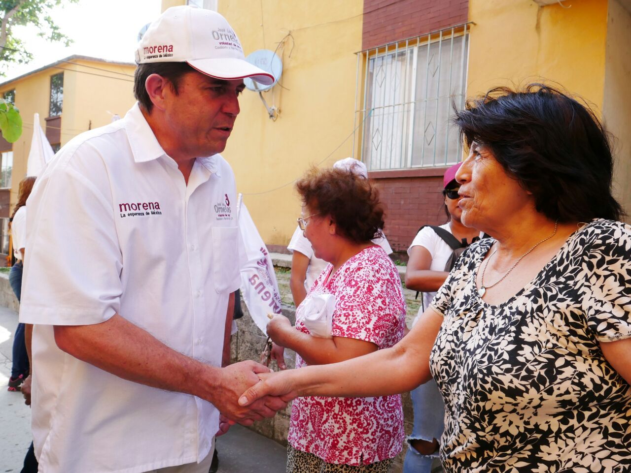 Candidato de Morena Avanza a paso Firme por el norte de Tampico.