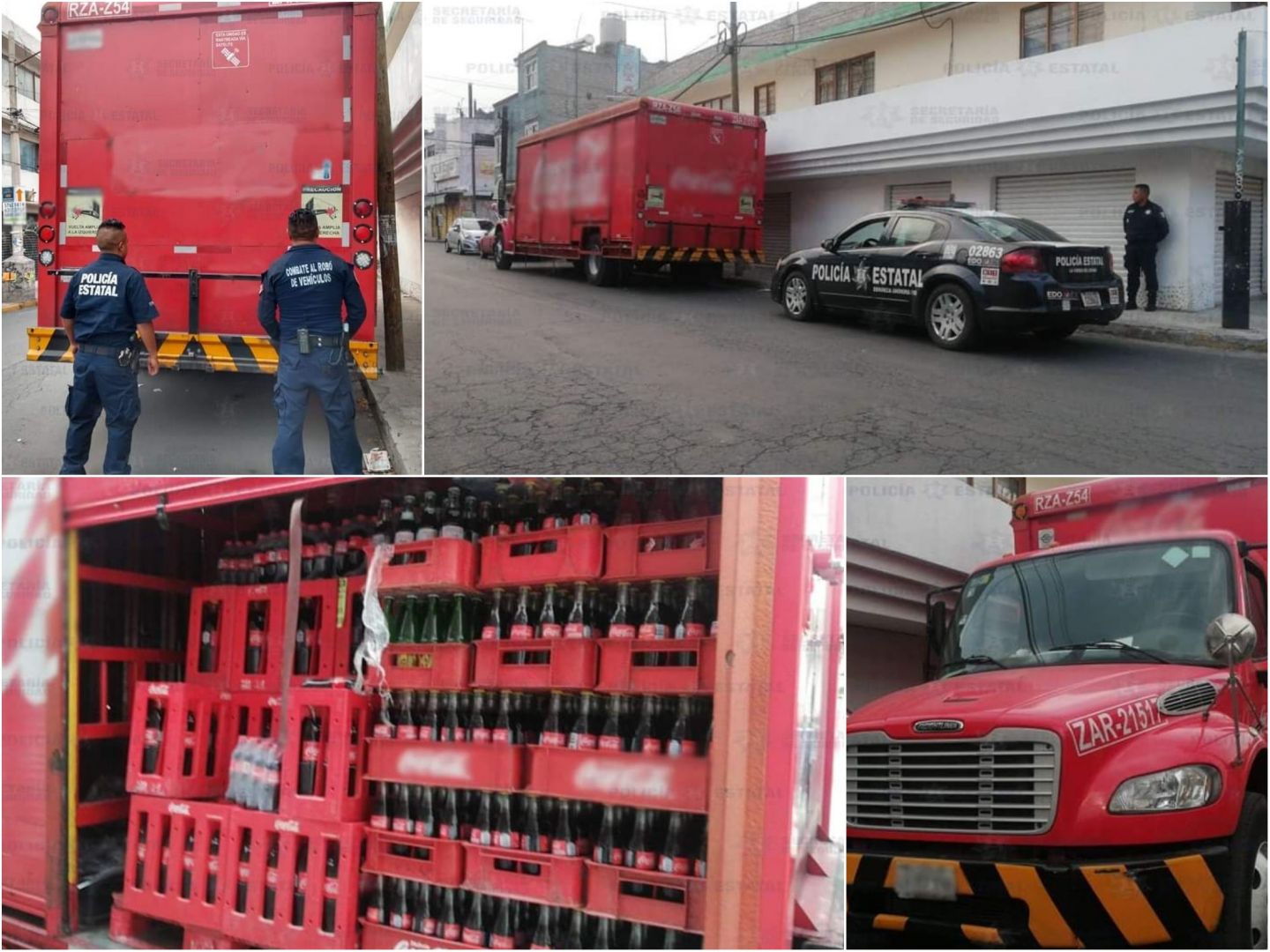 Recuperan camión robado con más de 70 mil pesos de mercancía en Neza