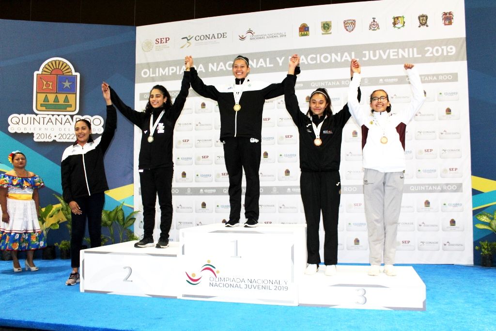 El taekwondo mexiquense gana cinco medallas más para Edoméx en la Olimpiada nacional 2019