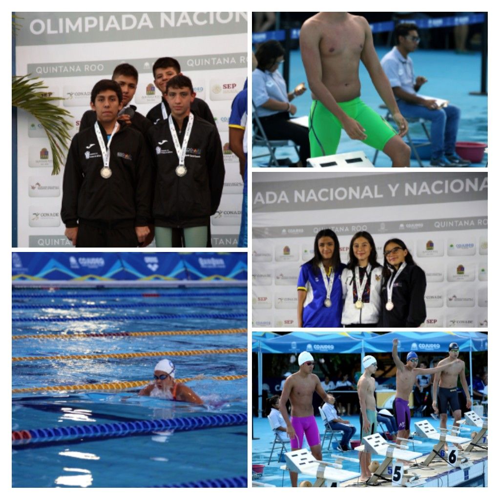 Edomex busca encabezar medallero en Olimpiada Nacional en natación.