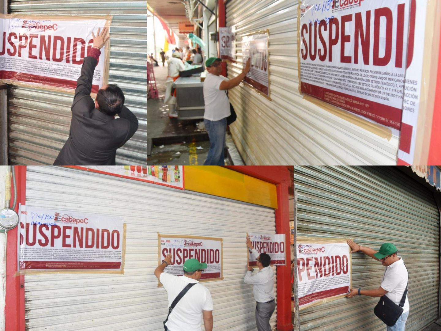 Clausuran tres bodegas por venta ilegal de alcohol en la Central de Abastos de Ecatepec 