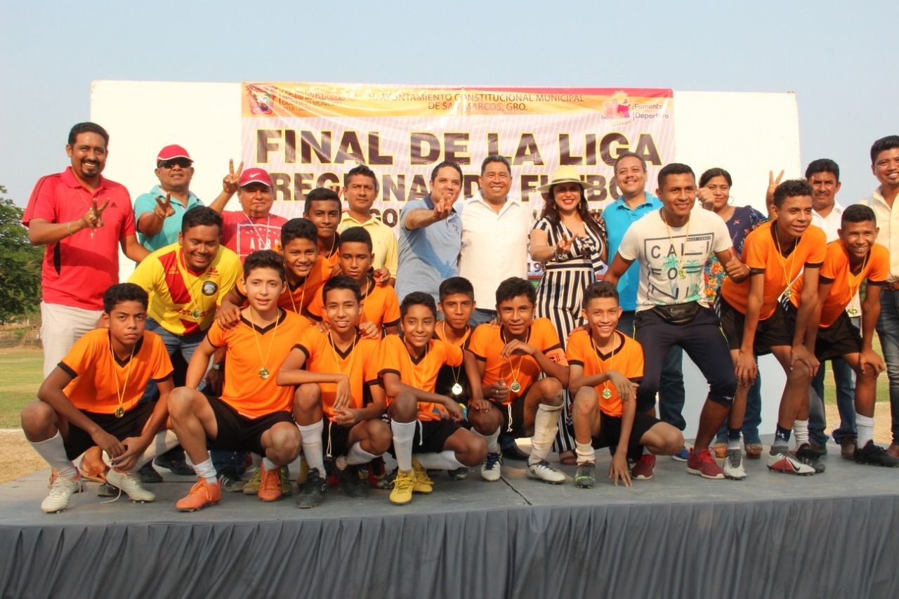 Gana San Marcos campeonato de de futbol en Costa Chica 