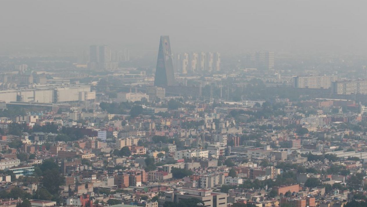 Falta de viento mantiene contaminación por incendios en la capital