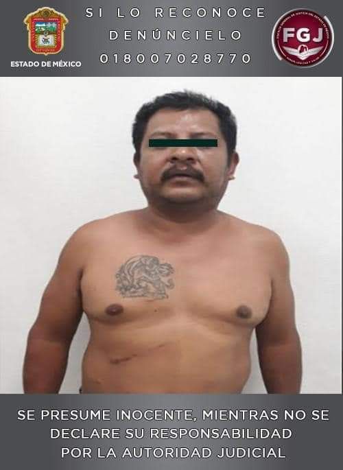 Detienen hombre por violación de su hija menor de edad en Tecámac 
