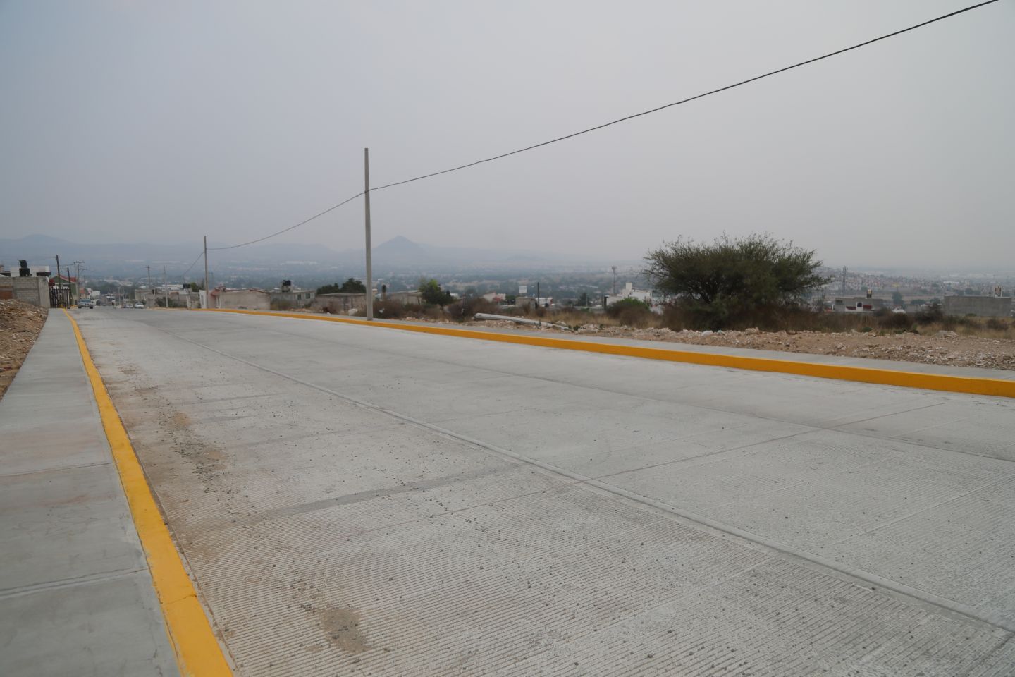 Inauguran pavimentación de concreto  hidráulico en Pachuquilla  y obras en Portezuelo con una inversión superior a los 7 millones de pesos