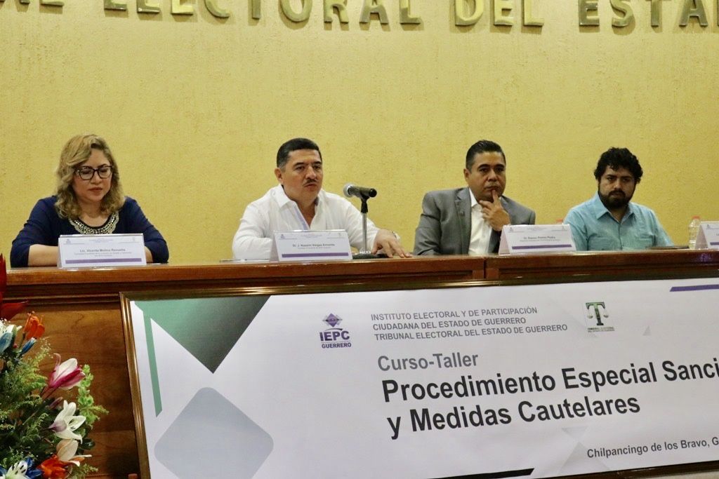Concluye con éxito curso-taller ’PES y Medidas Cautelares, en Tribunal Electoral 