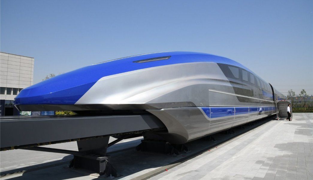 Tren bala flotante es desarrollado en China