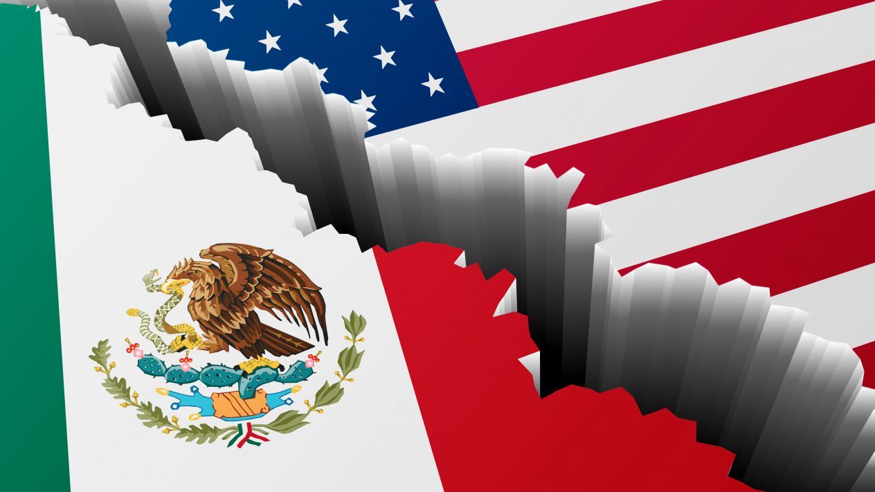 Reunión  entre autoridades de México y Estados Unidos para hablar de aranceles