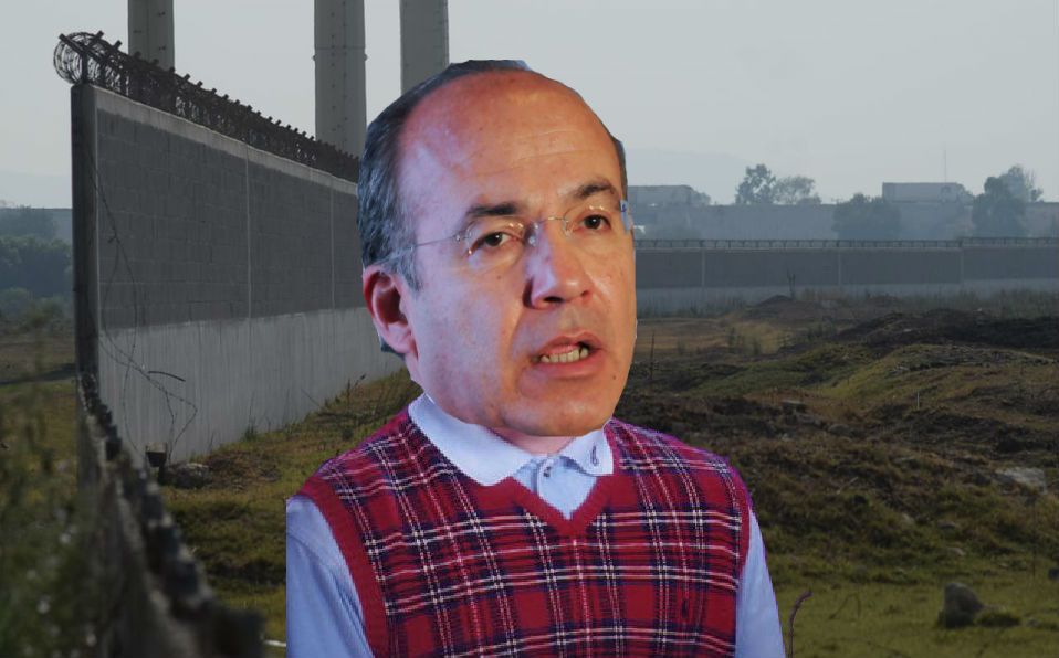 Critica Calderón Refinería Dos Bocas; la suya fue sólo una barda, a la mitad y con Odebrecht