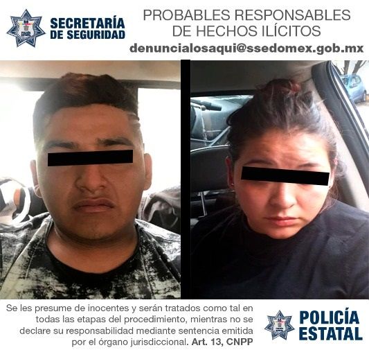 Dos presuntos integrantes del grupo delictivo La Unión Tepito, detenidos por robo de vehículo 