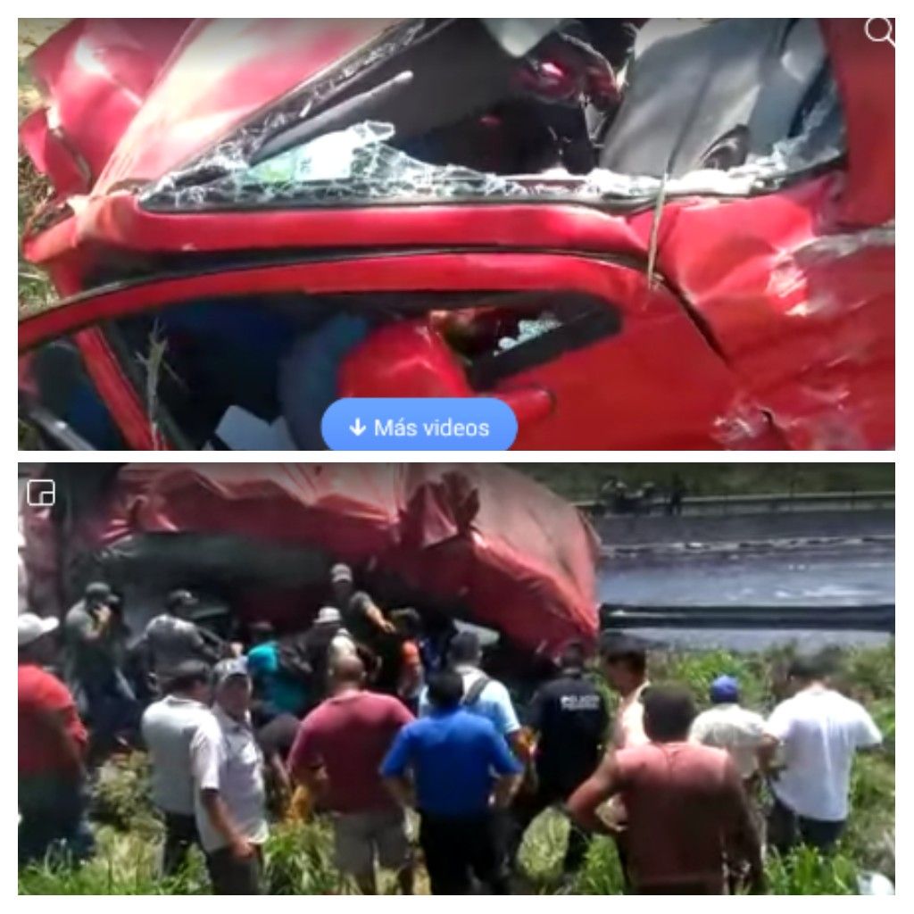 Carreterazo en autopista Cardel-Xalapa; hay dos muertos y cuatro heridos graves...