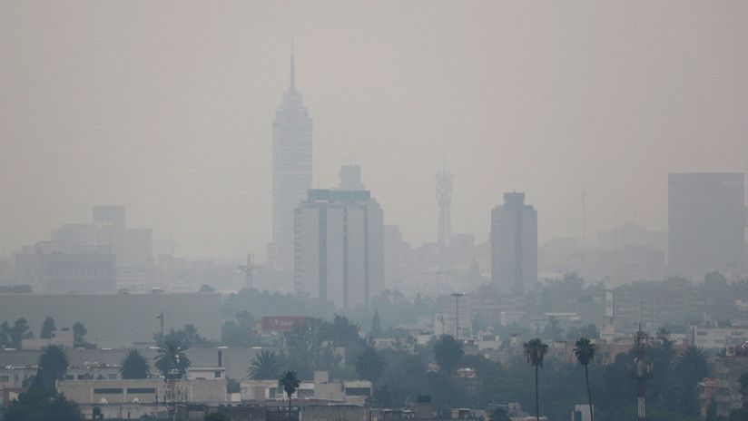 El valle de México amanece con mala calidad del aire