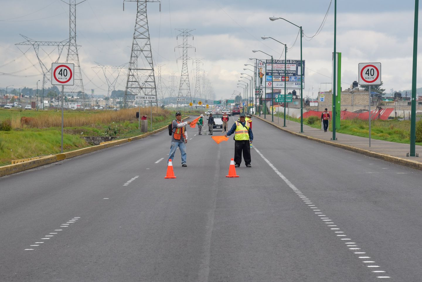 Mejoran vialidad "Solidaridad las Torres " en Toluca 