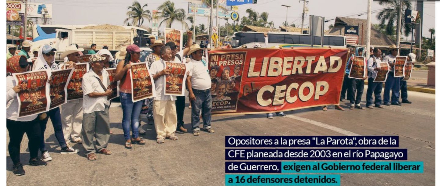  Los torturaron y les fabricaron pruebas a 16 opositores de presa La Parota que exigen libertad 