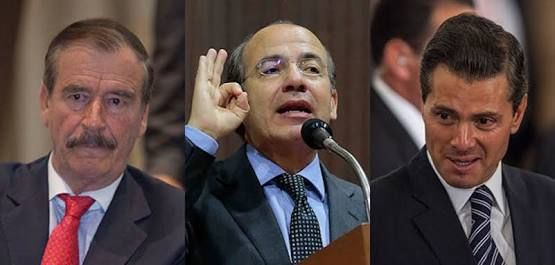 Fox, Calderón y Peña pagaron 242 mdd a extranjeras "por afectar sus intereses" 