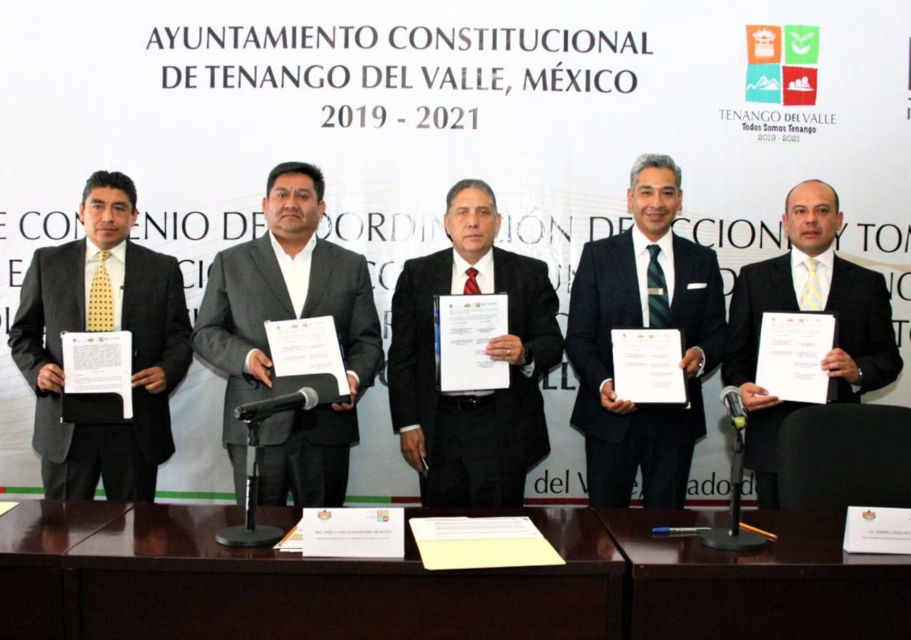 IMEVIS firma convenio con 108 Ayuntamientos Mexiquenses