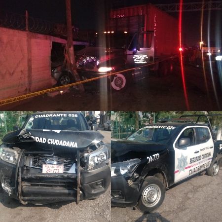 Muere policía de Ecatepec al ser arrollado por un trailer