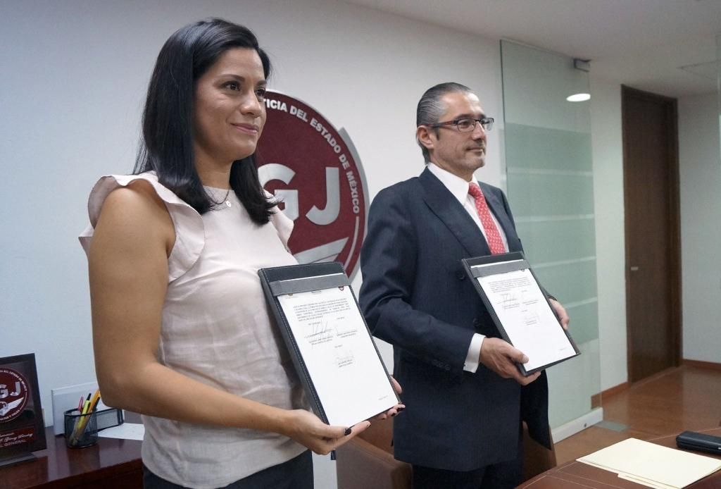 FGJEM y México Unido Contra la Delincuencia firman convenio de colaboración