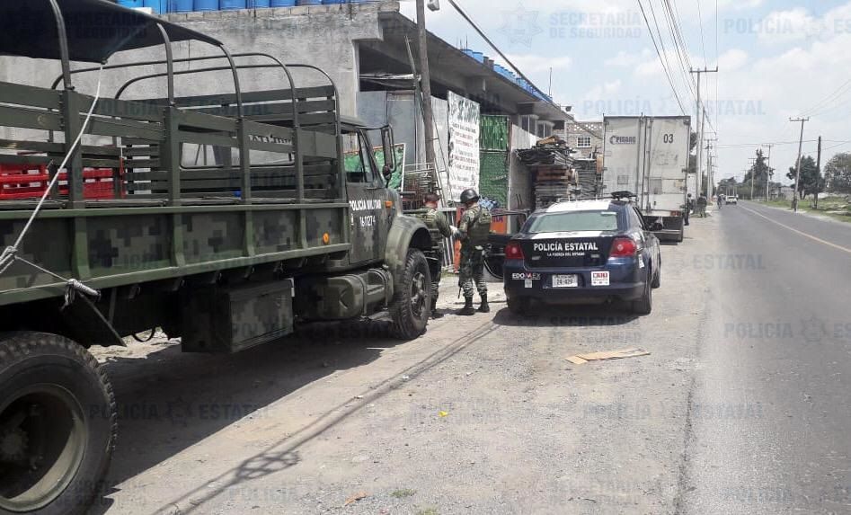 Recupera Sedena mercancía valuada en 500 mil pesos en Toluca 