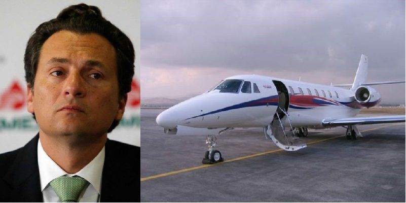 Subastarán avión Cessna Citation que Emilio Lozoya usaba como taxi 