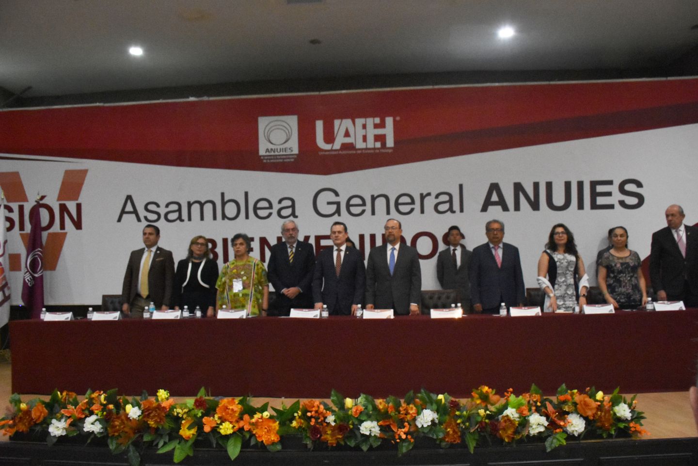 La Universidad Autónoma del Estado de Hidalgo fue sede de la LV sesión ordinaria de la asamblea general de la ANUIES