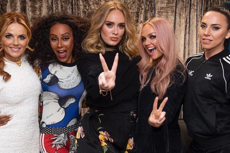 Victoria Beckham no quiso, pero Adele sí aceptó "unirse" a las Spice Girls