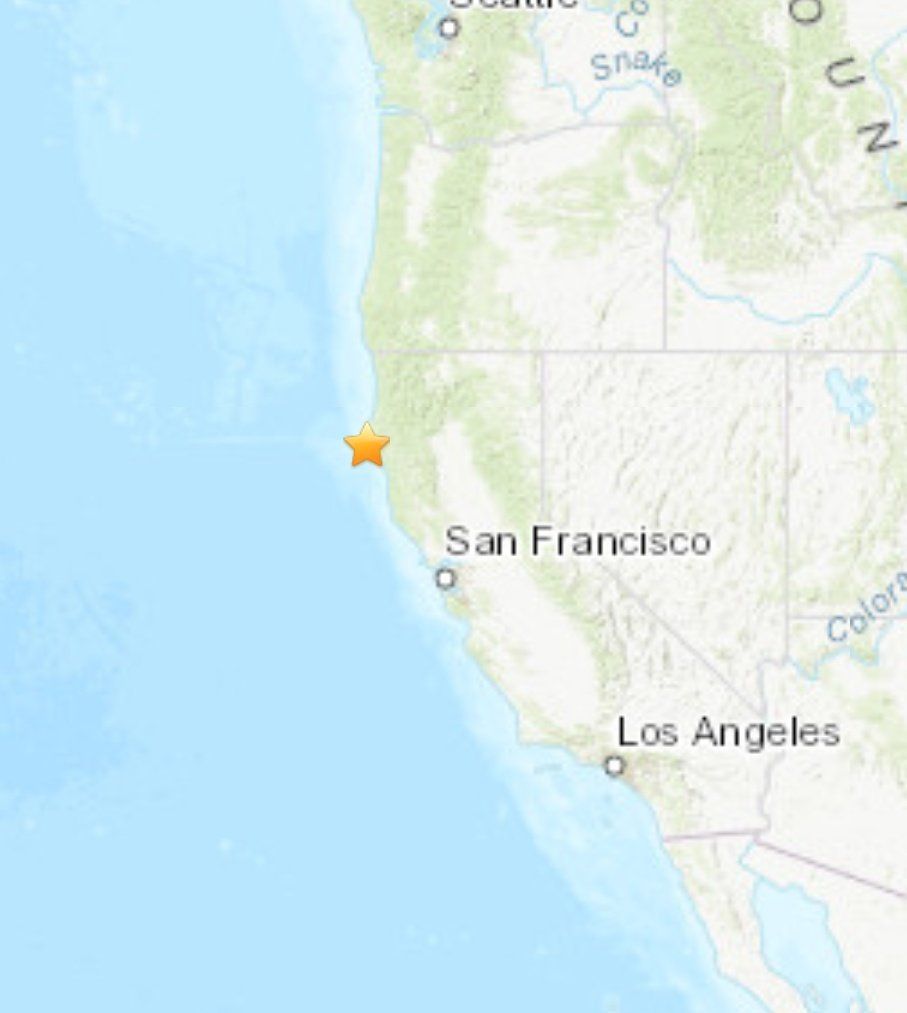 Se registra sismo en California esta noche cerca de la falla de San Andrés