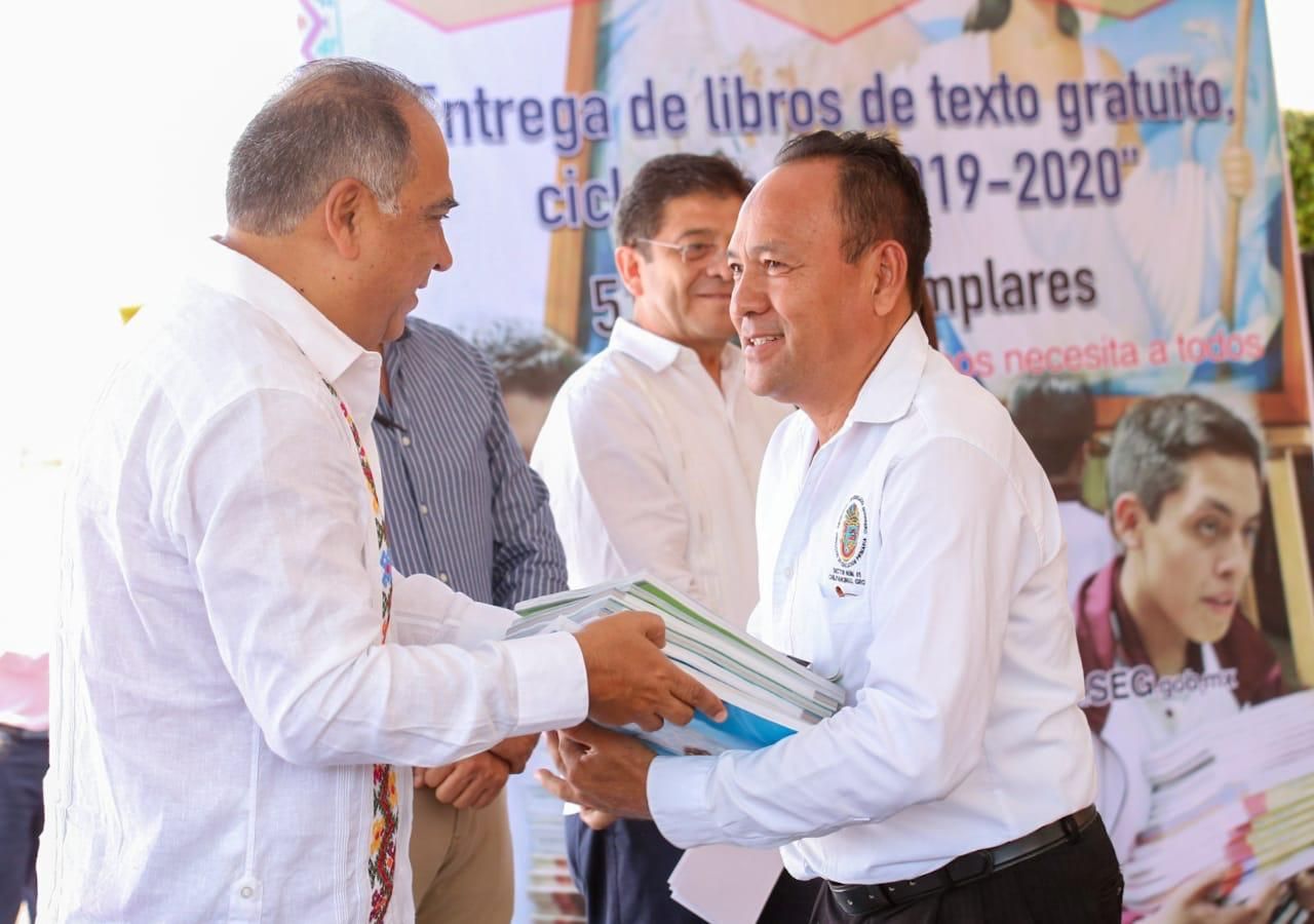 Da el gobernador Astudillo el banderazo de inicio a la entrega de libros de texto gratuito del ciclo escolar 2019-2020