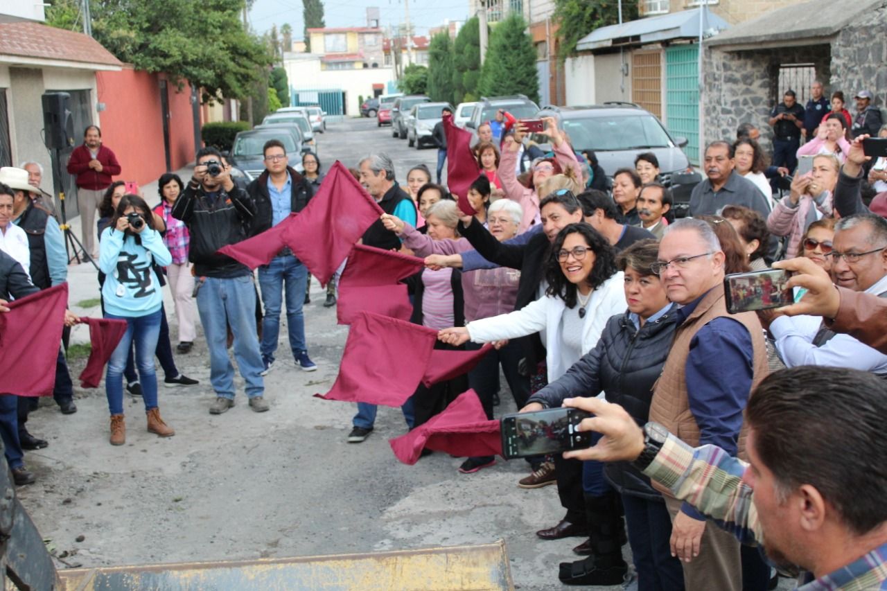 Se benefician comunidades de Texcoco con obras: boyeros, lomas de cristo y sector popular