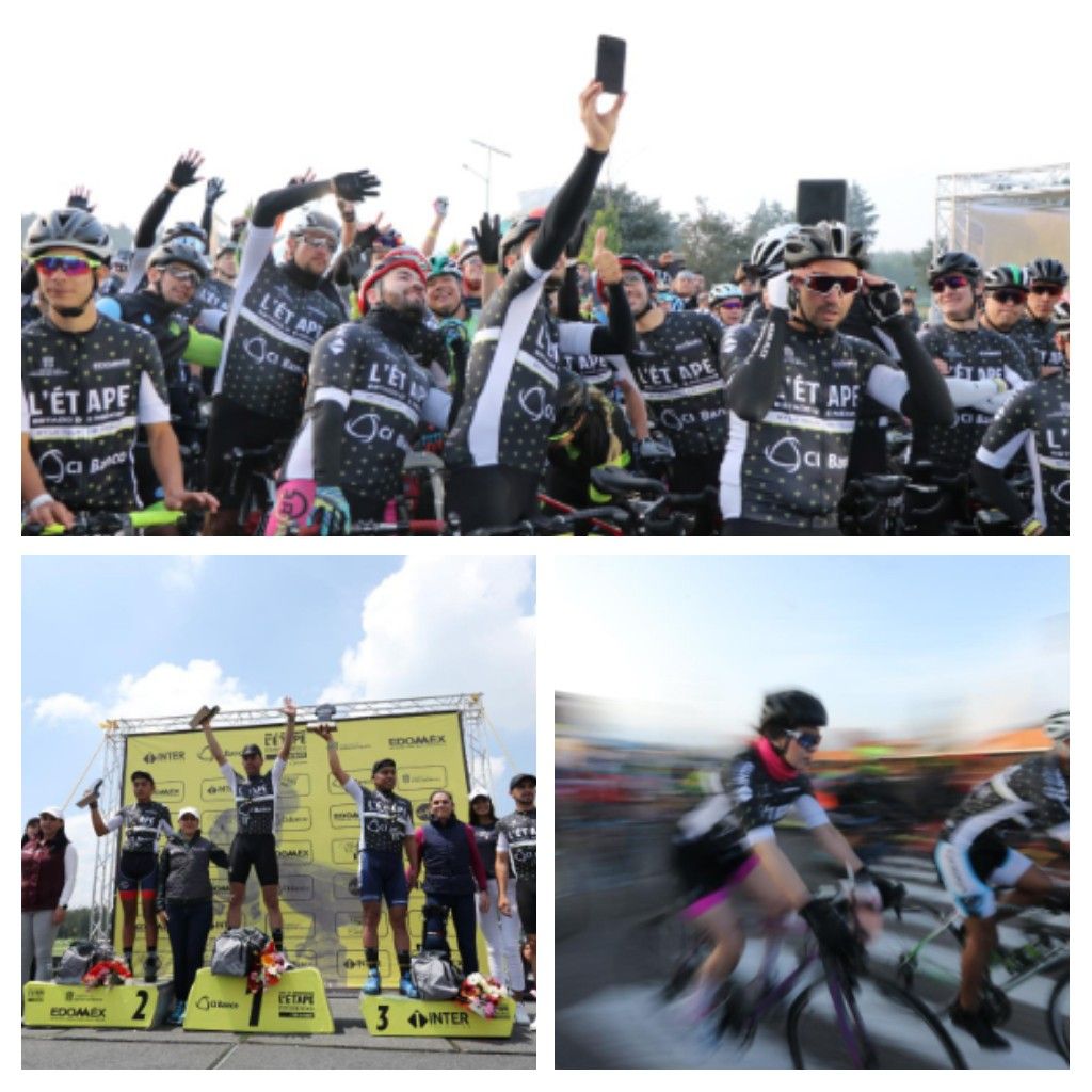 Participan más de 5 mil asistentes en el Tour de Francia etapa Edomex